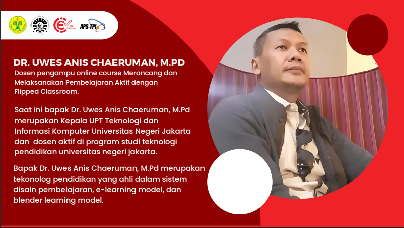 Dr. Uwes Anis Chaeruman, M.Pd